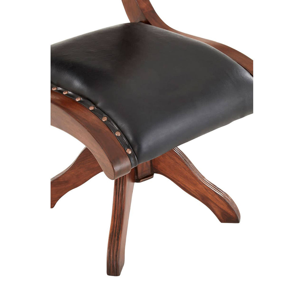 Majestic Leather Swivel Chair