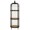 Luxurious Birdcage Shelf Unit