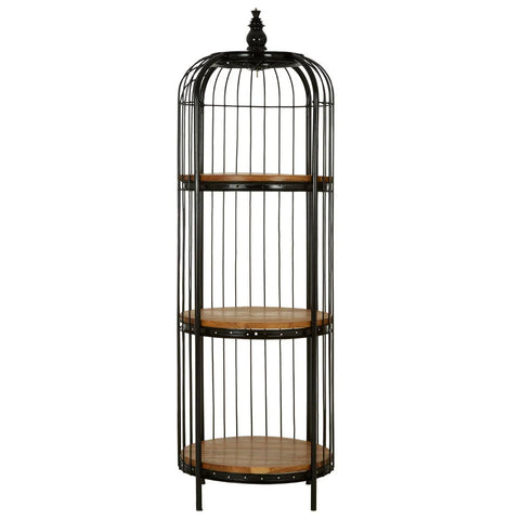 Luxurious Birdcage Shelf Unit