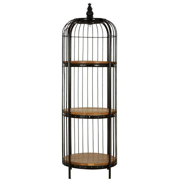 Luxurious Birdcage Shelf Unit