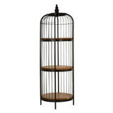 Luxurious Birdcage Shelf Unit