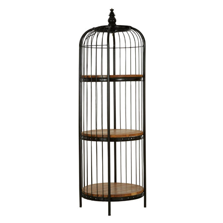 Luxurious Birdcage Shelf Unit