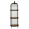 Luxurious Birdcage Shelf Unit
