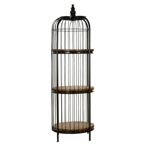 Luxurious Birdcage Shelf Unit