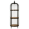Luxurious Birdcage Shelf Unit