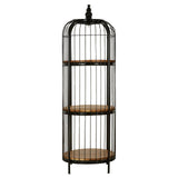 Luxurious Birdcage Shelf Unit