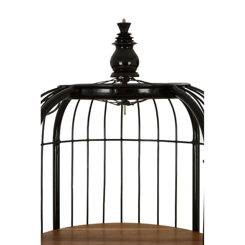 Luxurious Birdcage Shelf Unit