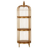 Luxe Gold Birdcage Shelf
