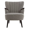 Luxe Channel-Tufted Armchair