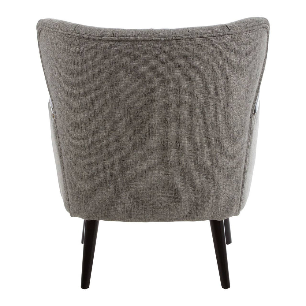 Luxe Channel-Tufted Armchair