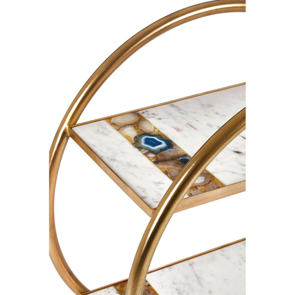 Luxe Marble Bar Cart