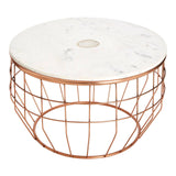 White Marble Coffee Table
