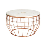 White Marble Coffee Table