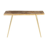 Title Luxe Petrified Wood Table