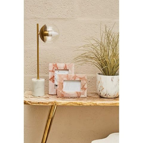 Title Luxe Petrified Wood Table