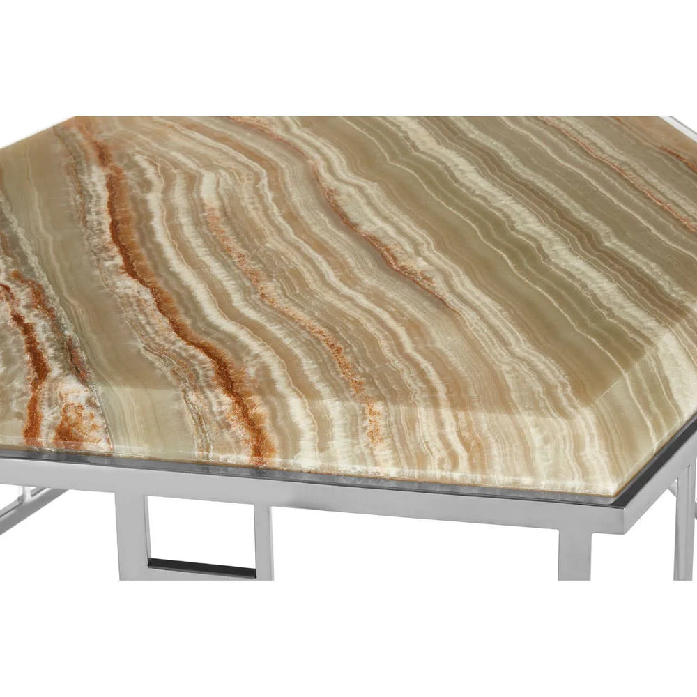 Hexagonal Onyx Coffee Table