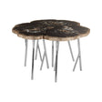 Luxury Petrified Wood Coffee Set