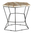 Onyx Hexagonal Side Table