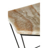 Onyx Hexagonal Side Table