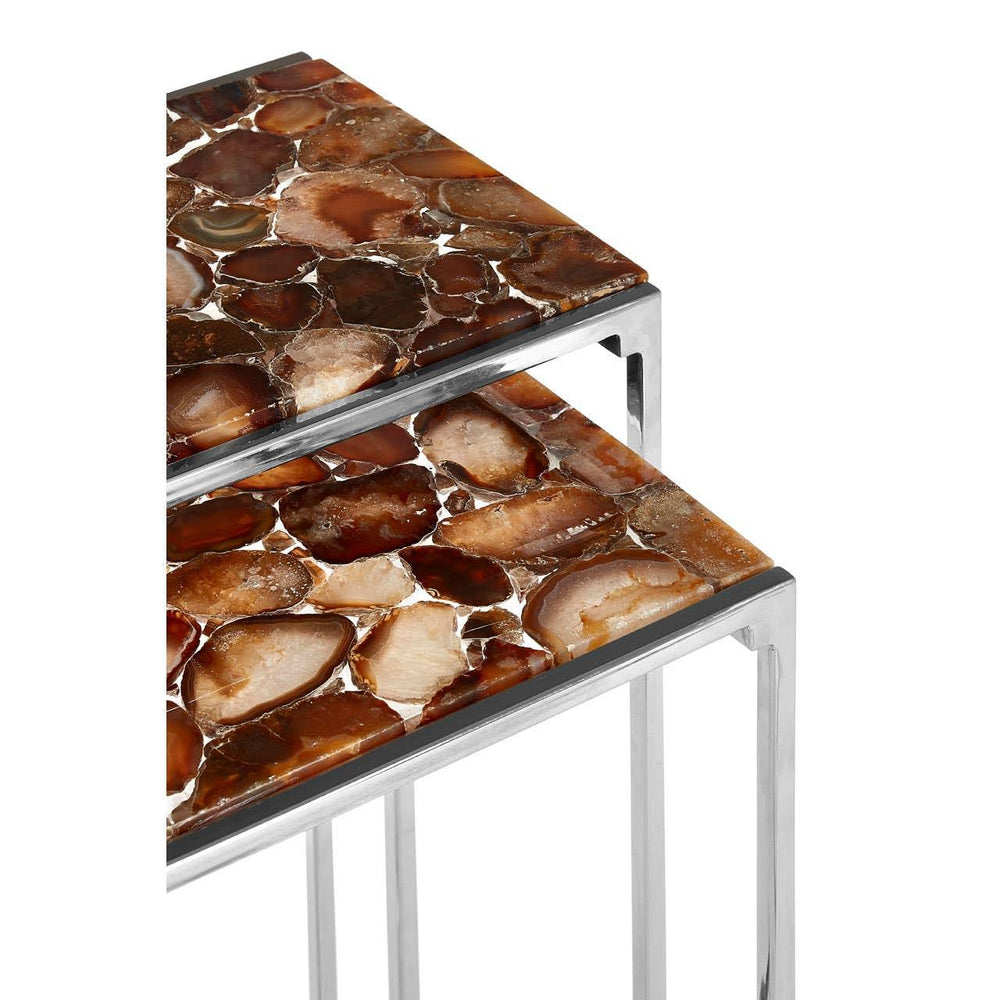 Agate Stone Side Tables