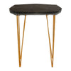 Golden Marble Side Table