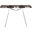 Resin & Silver Console Table