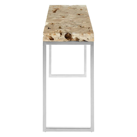Stone Cheese Console Table