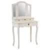 Elegant White Dressing Table