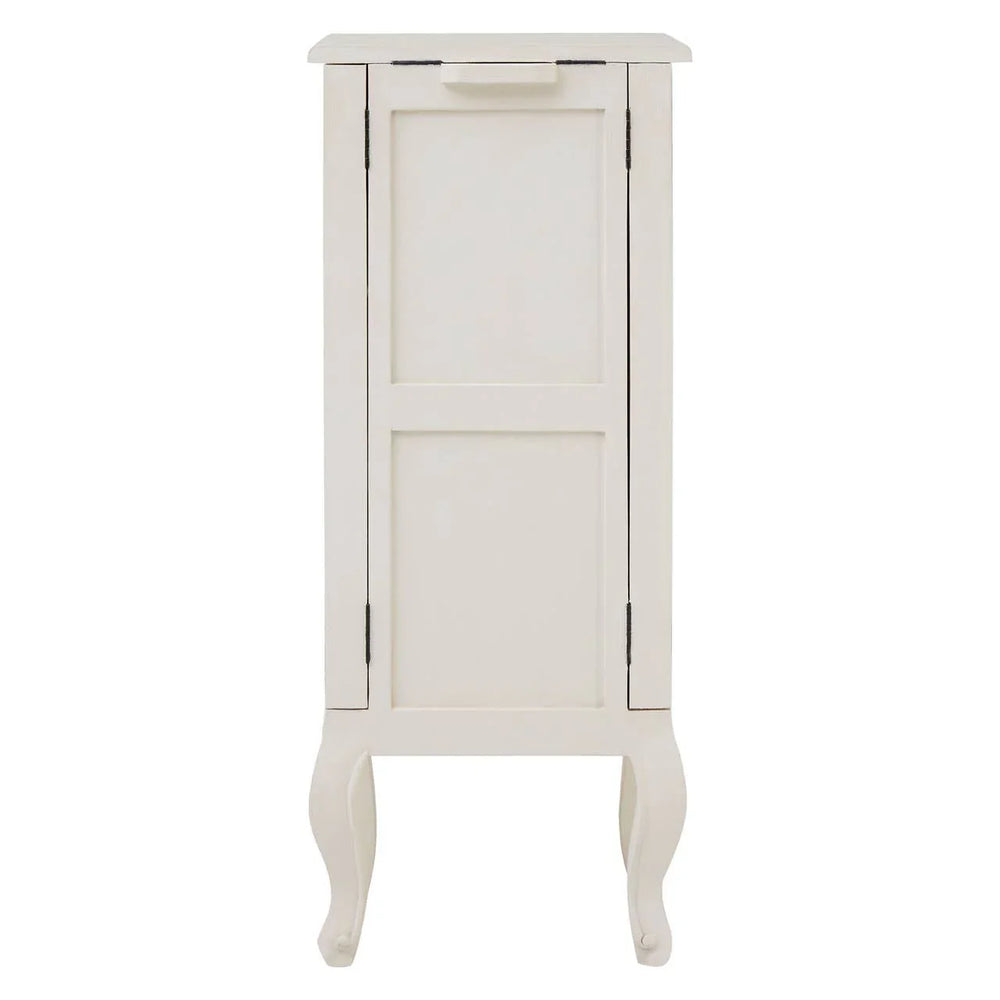 Carved Wood Distressed Chest