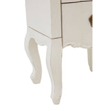 Carved Wood Distressed Chest