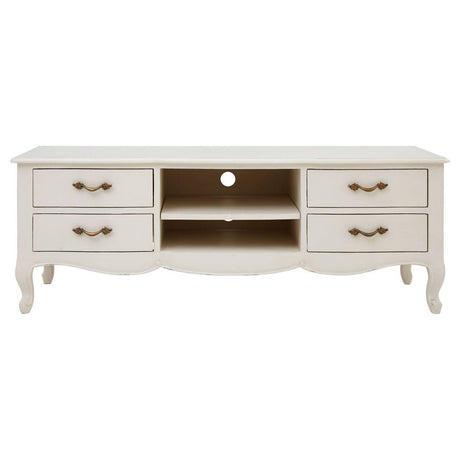 Bayur Wood Media Console