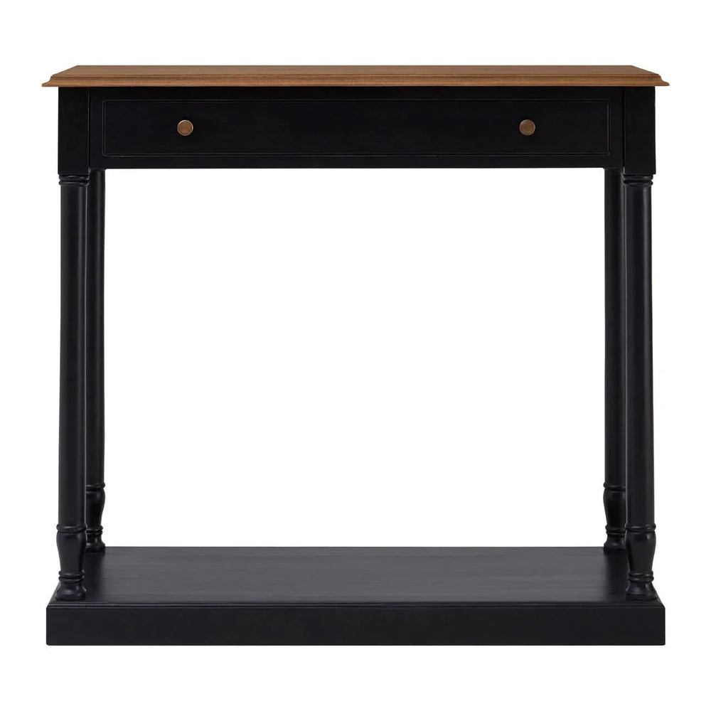 Sleek Bayur Wood Console Table