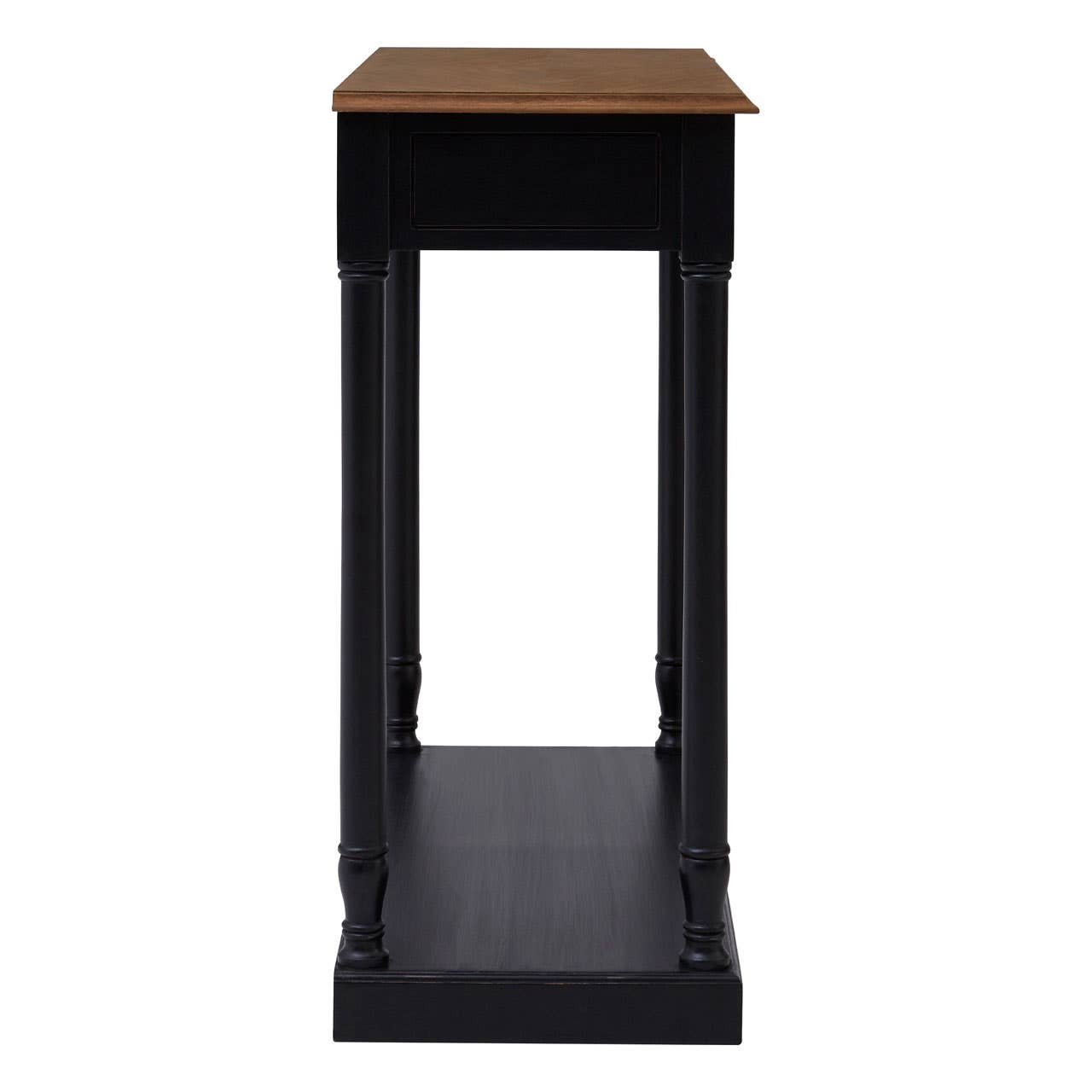Sleek Bayur Wood Console Table