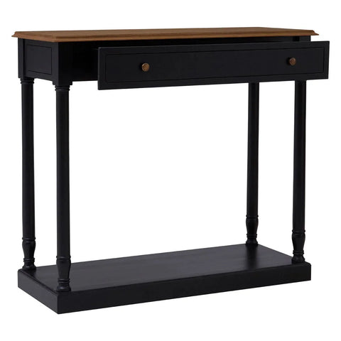 Sleek Bayur Wood Console Table