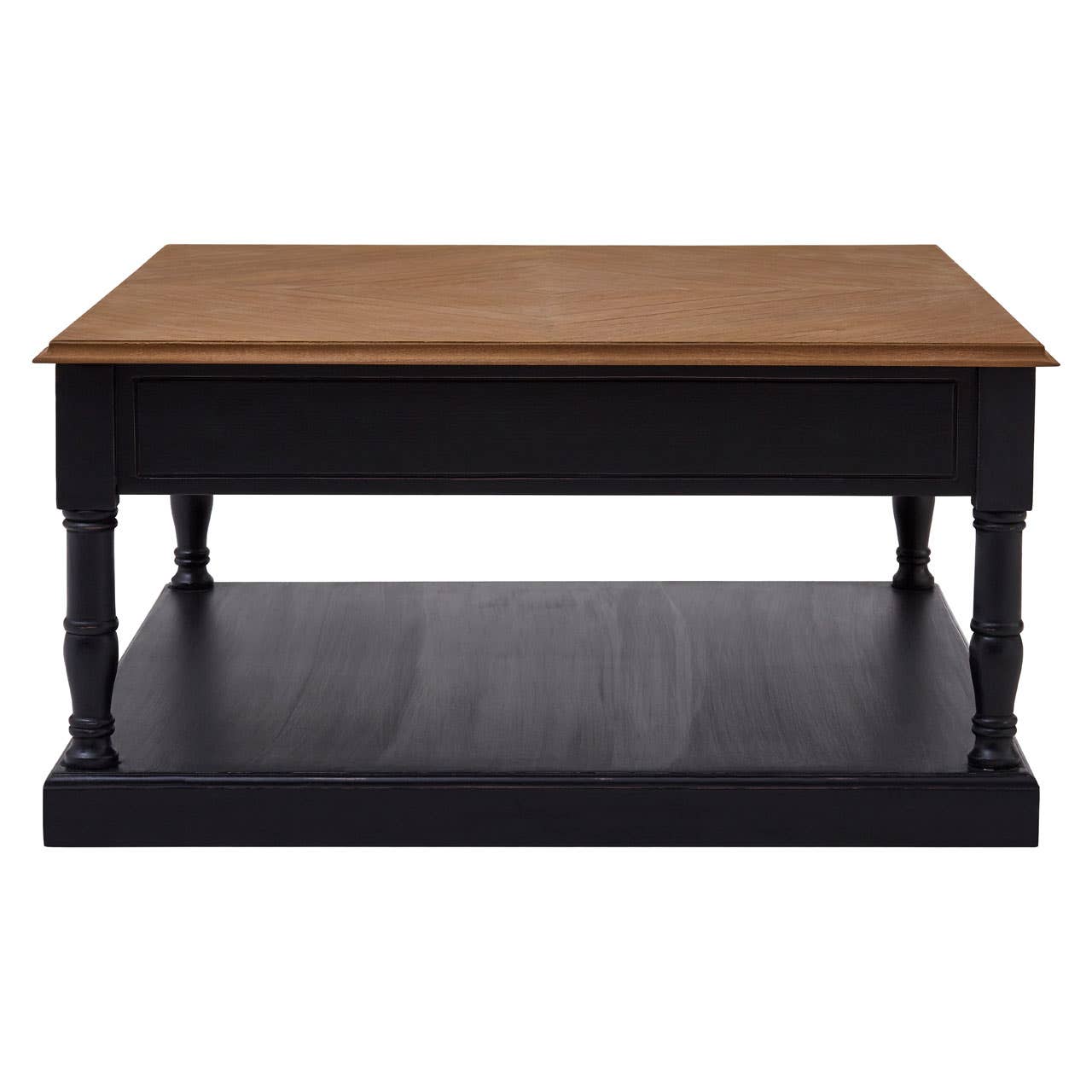 Bayur Wood Black Coffee Table