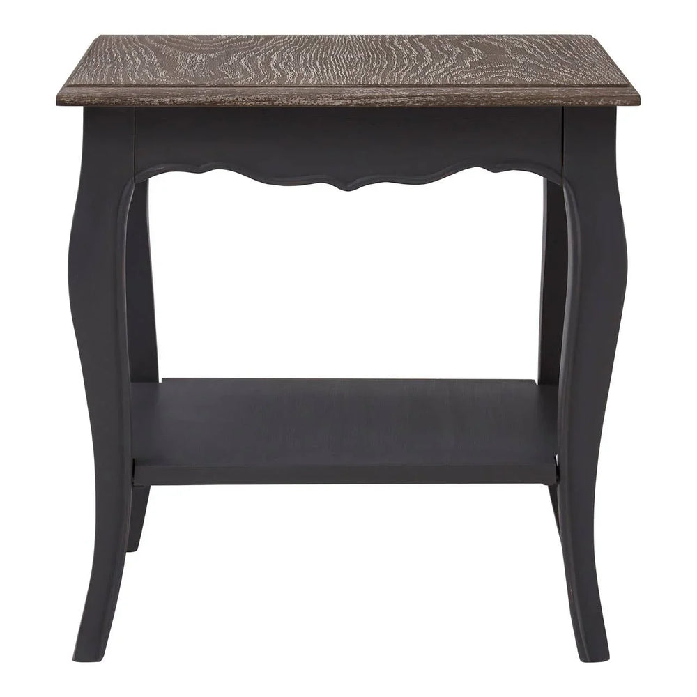 Elegant Grey Wood Console Table
