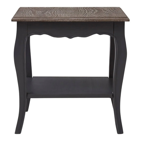 Elegant Grey Wood Console Table