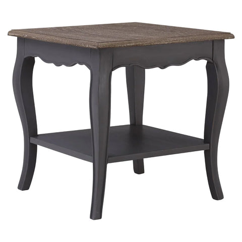 Elegant Grey Wood Console Table