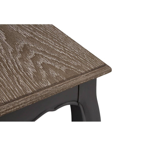 Elegant Grey Wood Console Table