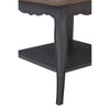 Elegant Grey Wood Console Table