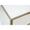 Mirrored Circle Drawer Unit