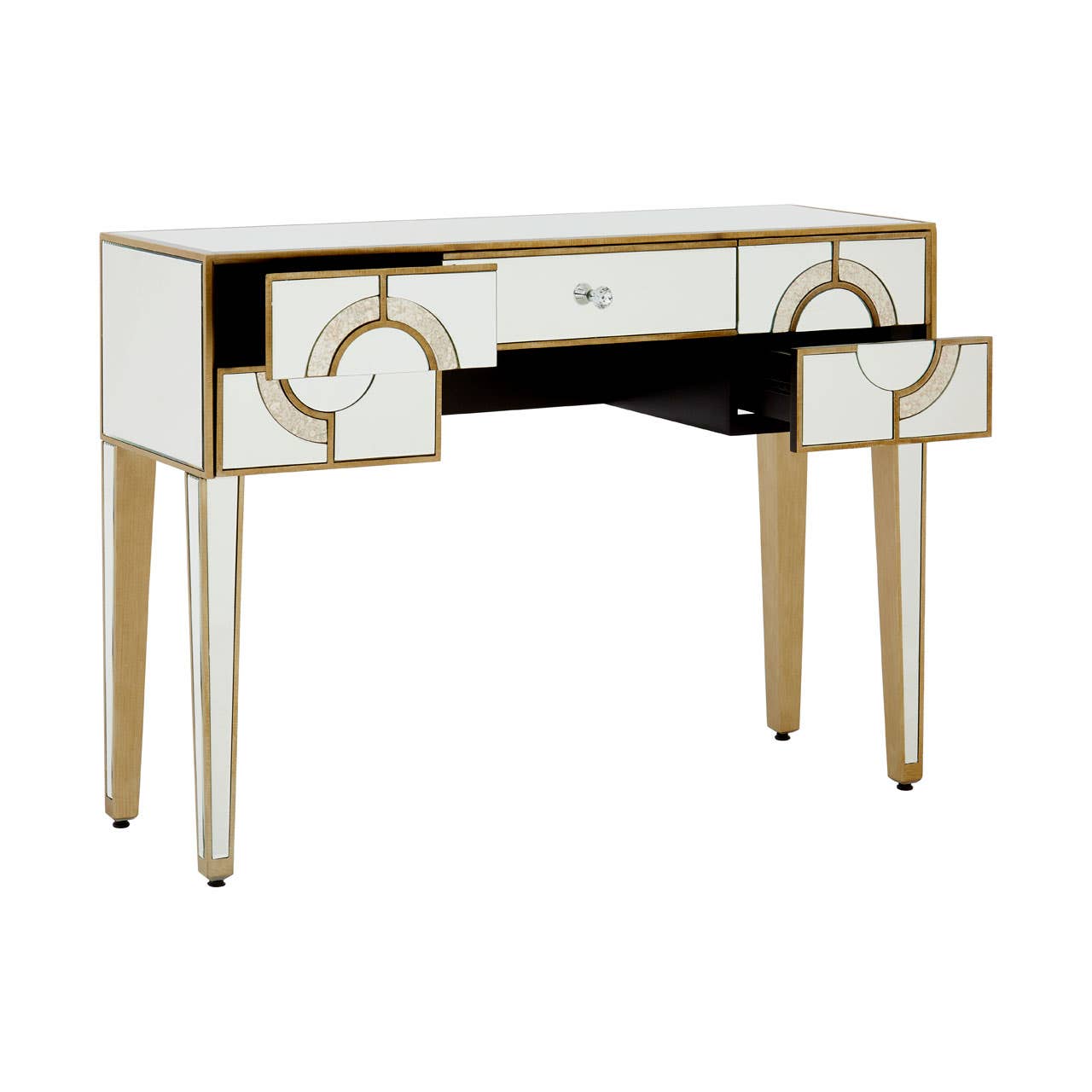 Glamour Crystal Console Table