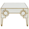 Mirrored Glass Deco Coffee Table