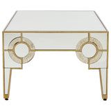 Mirrored Glass Deco Coffee Table