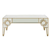 Mirrored Glass Deco Coffee Table