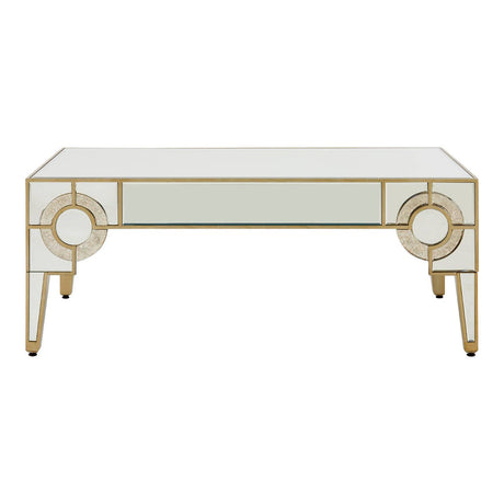 Mirrored Glass Deco Coffee Table
