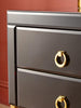 Luxe Black Gold Side Table