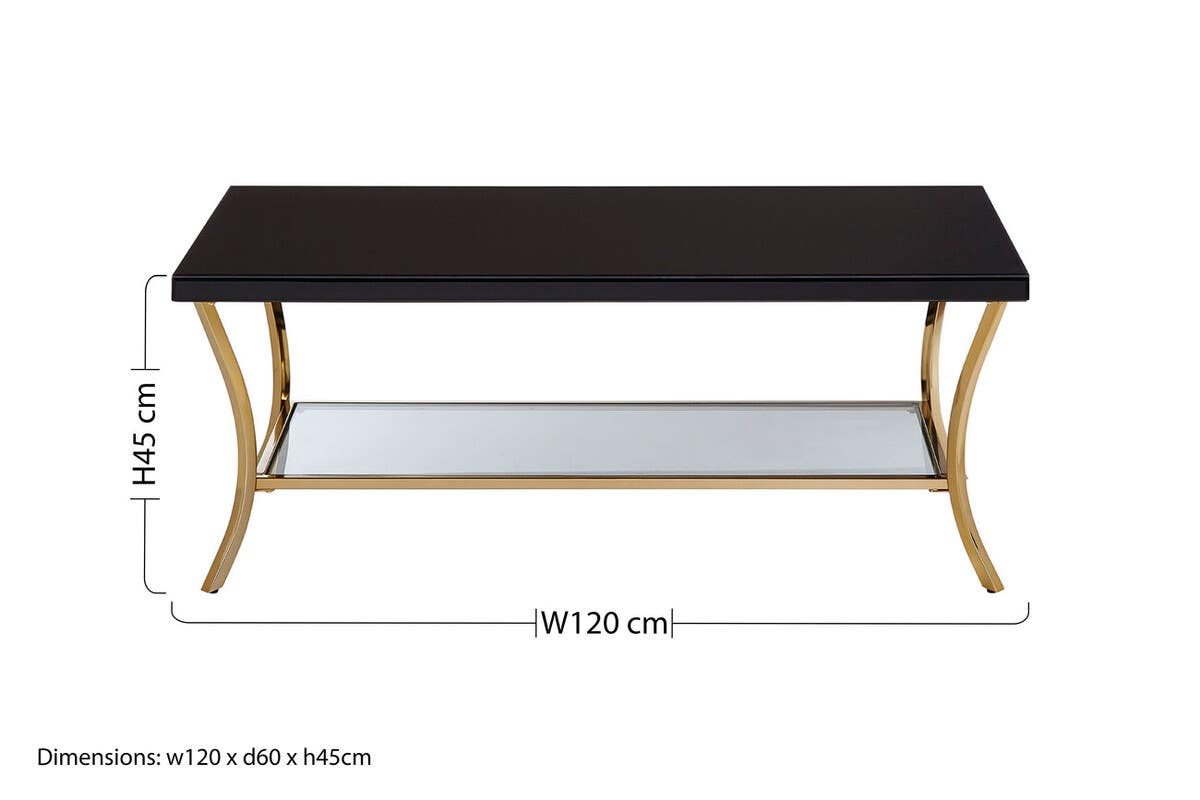 Black & Gold Coffee Elegance
