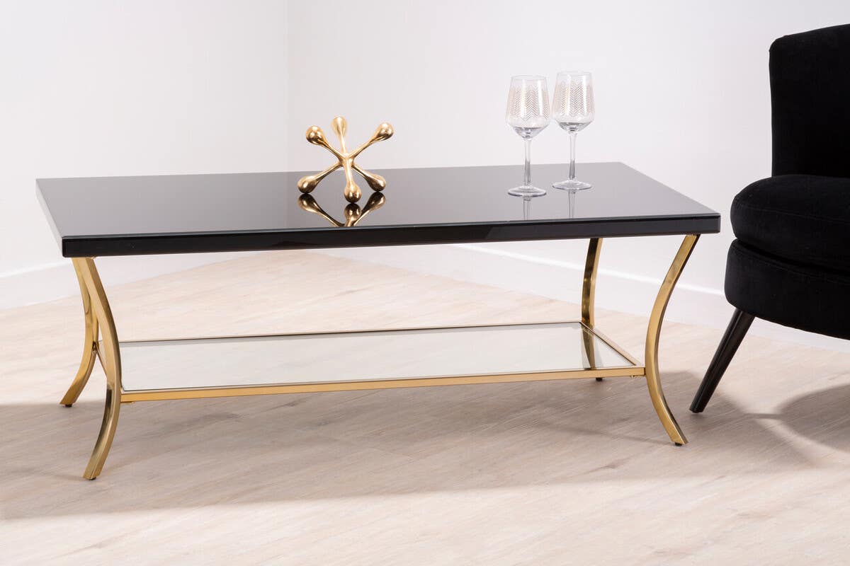 Black & Gold Coffee Elegance