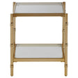 Kensington Iron Glass Side Table
